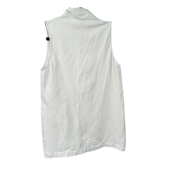 Athleta Flurry Ribbed Base Layer Sleeveless Mock Neck Tank Top - Picture 3 of 8